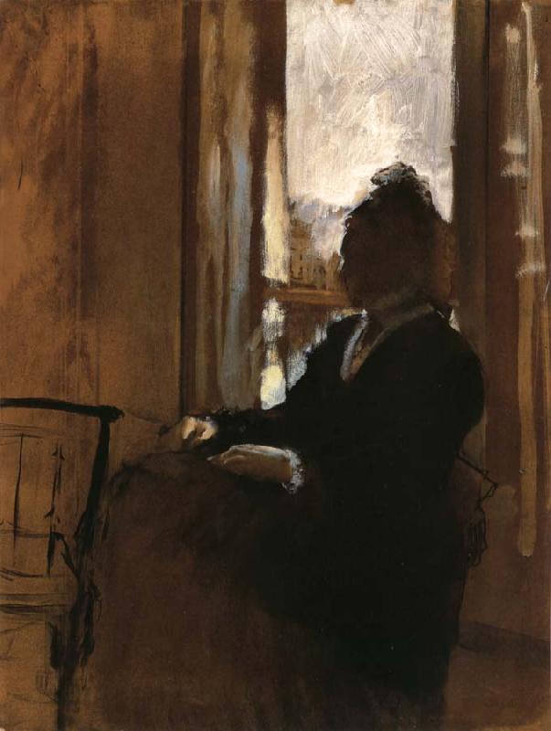 Edgar Degas Woman at a Window Germany oil painting art